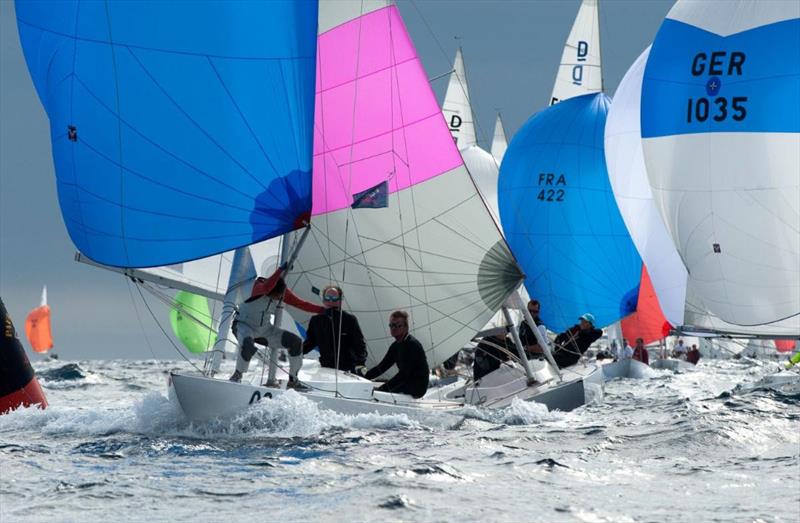 2019 Dragon 90th Anniversary Regatta - Day 3 photo copyright jrtphoto / YCS taken at Yacht Club Sanremo and featuring the Dragon class