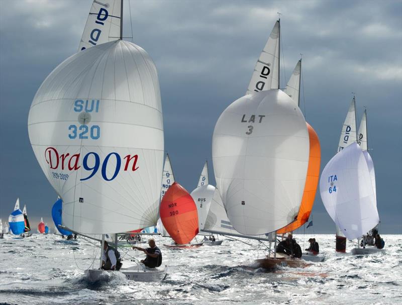 2019 Dragon 90th Anniversary Regatta - Day 3 photo copyright jrtphoto / YCS taken at Yacht Club Sanremo and featuring the Dragon class