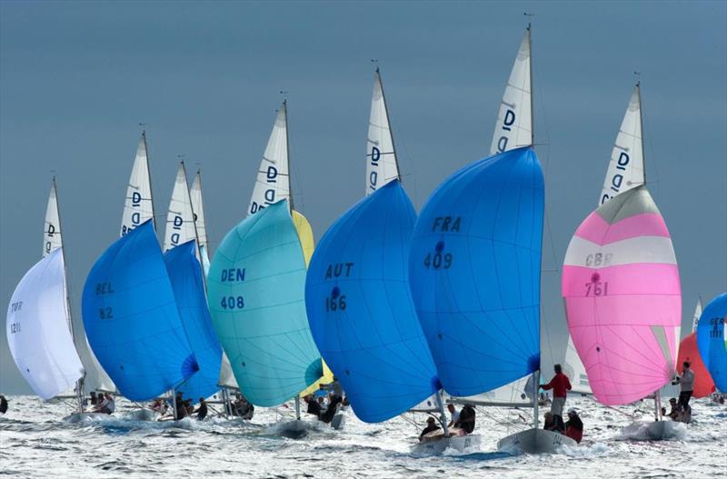 2019 Dragon 90th Anniversary Regatta - Day 3 photo copyright jrtphoto / YCS taken at Yacht Club Sanremo and featuring the Dragon class