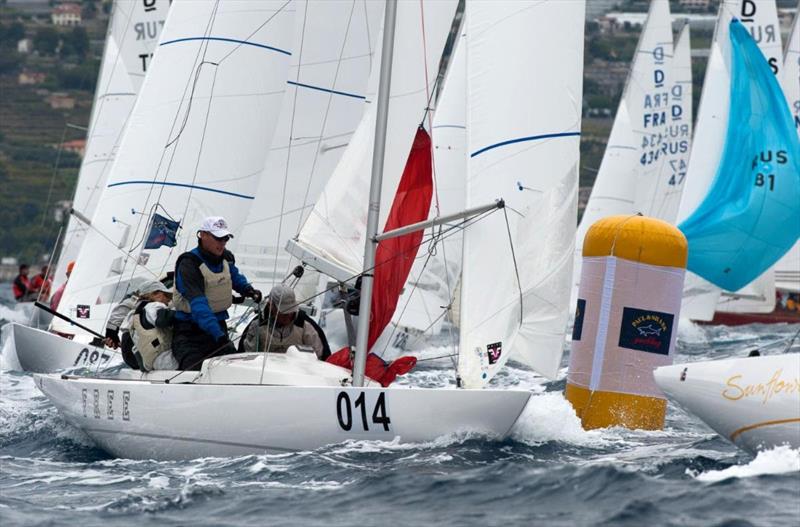 2019 Dragon 90th Anniversary Regatta - Day 3 photo copyright jrtphoto / YCS taken at Yacht Club Sanremo and featuring the Dragon class