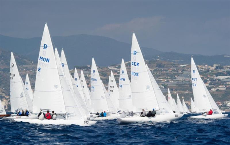 Final day - Dragon 90th Anniversary Regatta photo copyright Fiona Brown taken at Yacht Club Sanremo and featuring the Dragon class