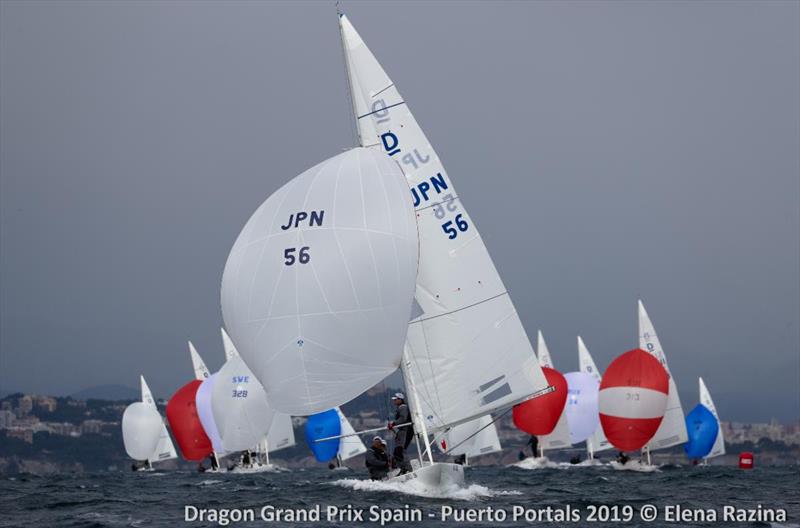 2019 Dragon Grand Prix Spain - Day 1 photo copyright Elena Razina taken at  and featuring the Dragon class