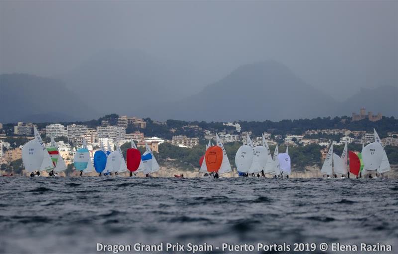 2019 Dragon Grand Prix Spain - Day 1 photo copyright Elena Razina taken at  and featuring the Dragon class