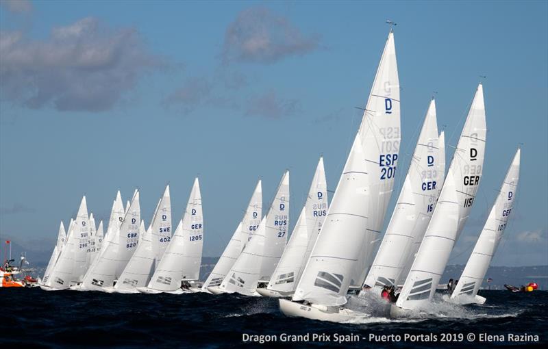 2019 Dragon Grand Prix Spain - Day 2 photo copyright Elena Razina taken at  and featuring the Dragon class