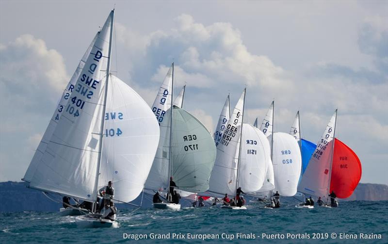 Dragon Grand Prix European Cup Finals - Day 1 photo copyright Elena Razina taken at  and featuring the Dragon class