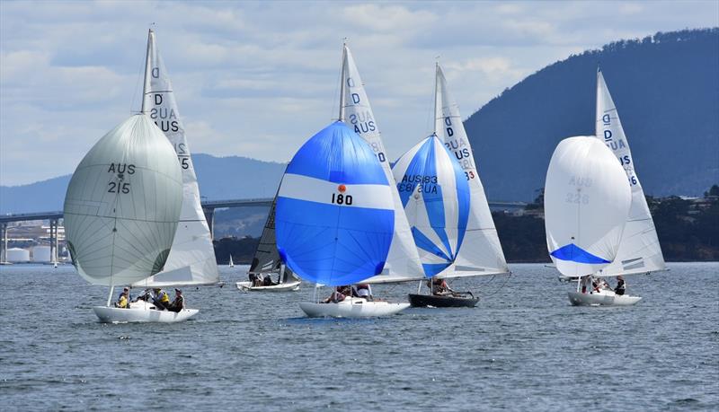 The Banjo's Shoreline Crown Series Bellerive Regatta is open to one design classes including the International Dragon photo copyright Jane Austin taken at Bellerive Yacht Club and featuring the Dragon class