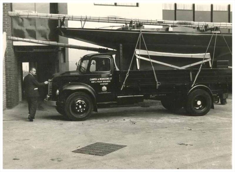 Bluebottle leaving Camper & Nicholsons photo copyright Archive taken at  and featuring the Dragon class