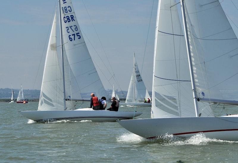 Medway Yacht Club Keelboat Regatta 2022 photo copyright Nick Champion / www.championmarinephotography.co.uk taken at Medway Yacht Club and featuring the Dragon class