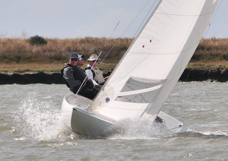 Dragon on Burnham Week 2022 Day 2 photo copyright Alan Hannah taken at Burnham Sailing Club and featuring the Dragon class