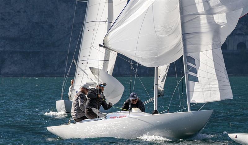 2022 Wagner Cup for Dragon class photo copyright Elena Giolai taken at Fraglia Vela Riva and featuring the Dragon class