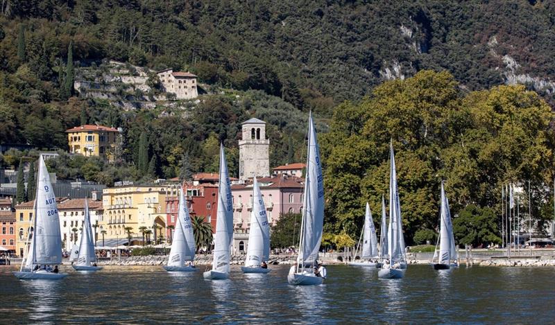 2022 Wagner Cup for Dragon class photo copyright Elena Giolai taken at Fraglia Vela Riva and featuring the Dragon class