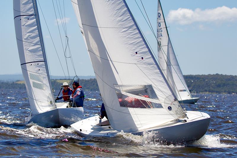 Two regattas will be hosted by Metung Yacht Club on Lake King this weekend, in a seven race series over three days photo copyright Lenka Senkyrikova taken at Metung Yacht Club and featuring the Dragon class