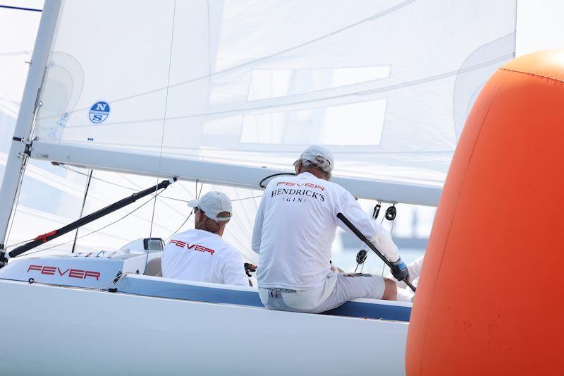 Dragon class Marblehead Trophy in Venice - Day 3 included a harbour race photo copyright Max Ranchi / www.maxranchi.com taken at Compagnia della Vela and featuring the Dragon class