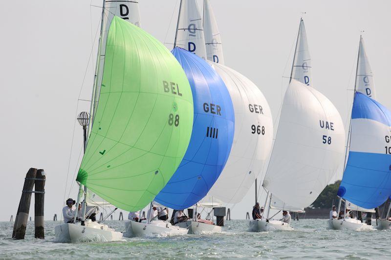 Dragon class Marblehead Trophy in Venice - Day 3 included a harbour race photo copyright Max Ranchi / www.maxranchi.com taken at Compagnia della Vela and featuring the Dragon class