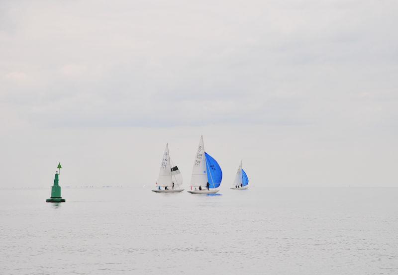 Burnham Week 2023 Day 4 photo copyright Alan Hanna taken at Burnham Sailing Club and featuring the Dragon class