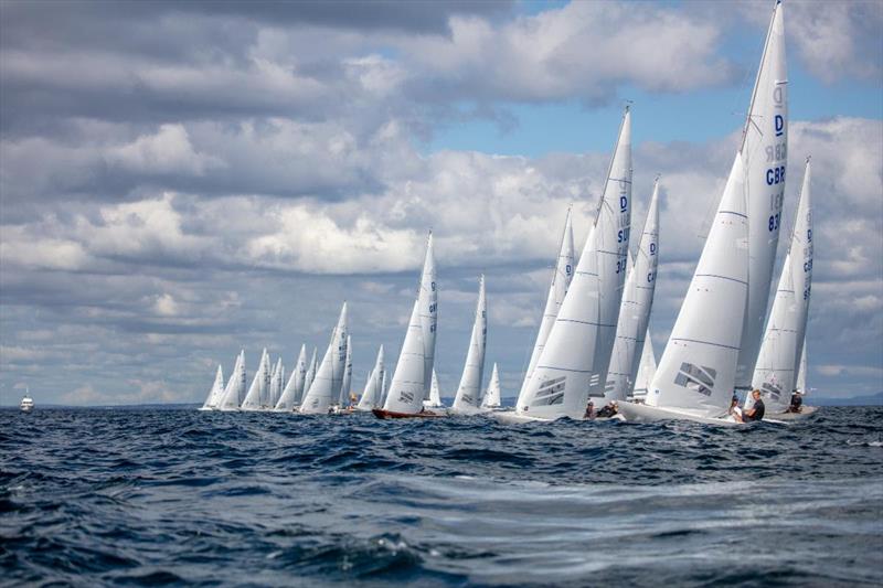 Yanmar Dragon Gold Cup 2023 Day 3 photo copyright Alex Irwin / www.sportography.tv taken at Royal Torbay Yacht Club and featuring the Dragon class