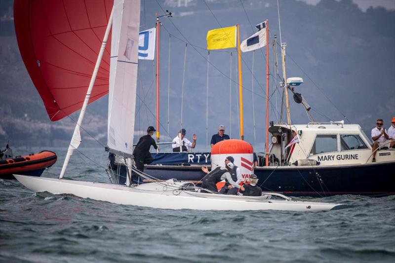 Yanmar Dragon Gold Cup 2023 final day photo copyright Alex Irwin / www.sportography.tv taken at Royal Torbay Yacht Club and featuring the Dragon class