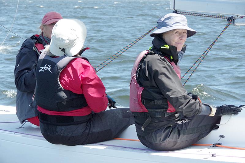 Sandy Anderson and her all-women crew of Caroline Gibson, Susan Parker and Deborah Henderson will be looking to finish well aboard Plum Crazy - photo © Jeanette Severs