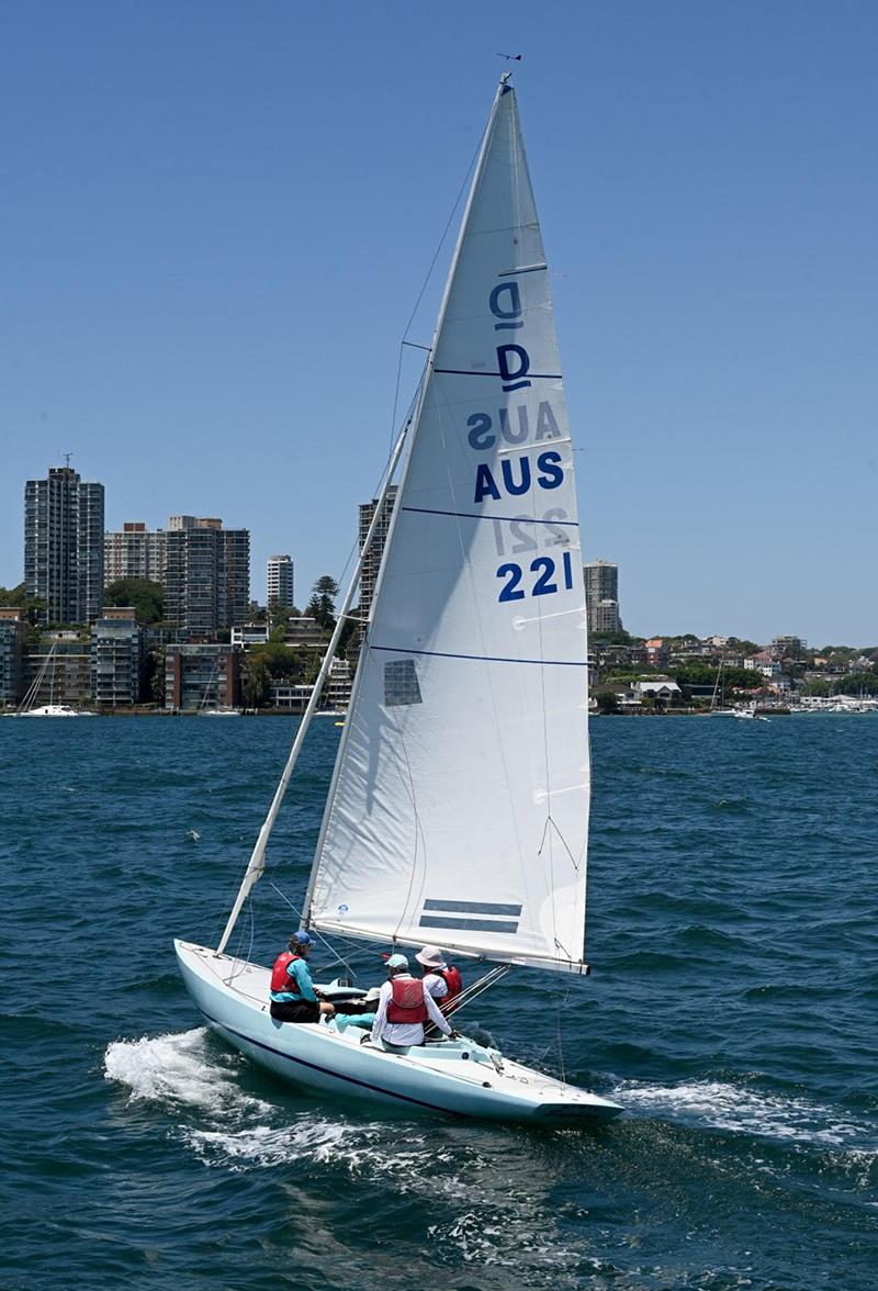 Ian Malley has been sailing Dragon yachts for 20 years, and with crew member Graeme Farden's 40 years sailing in the same class, bring a very experienced crew to Metung. Their remaining crew for Saphira are Jenny Willis and Margot Matthews photo copyright Jeanette Severs taken at Metung Yacht Club and featuring the Dragon class