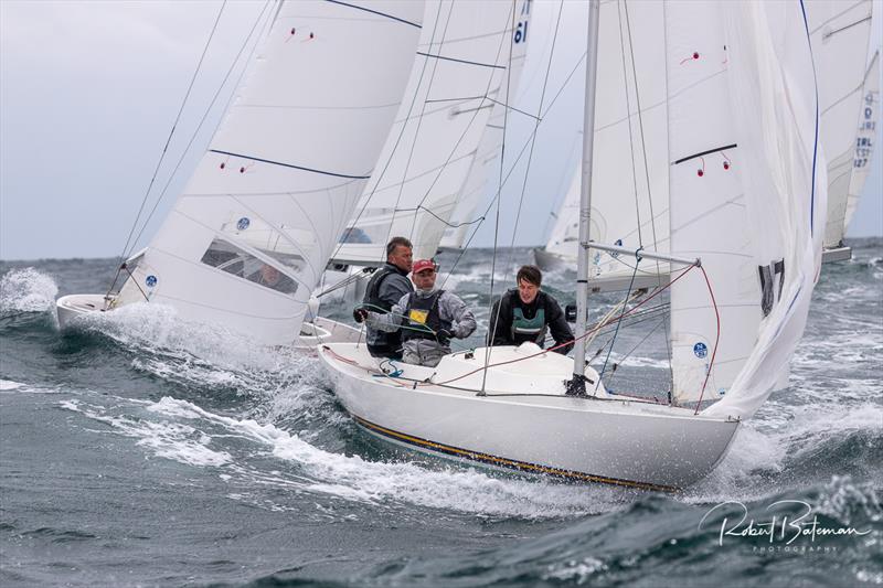 Kinsale Yacht Club Dragon Gold Cup 2024 sponsored by Astra Construction - Dragons racing off Kinsale photo copyright Robert Bateman taken at Kinsale Yacht Club and featuring the Dragon class