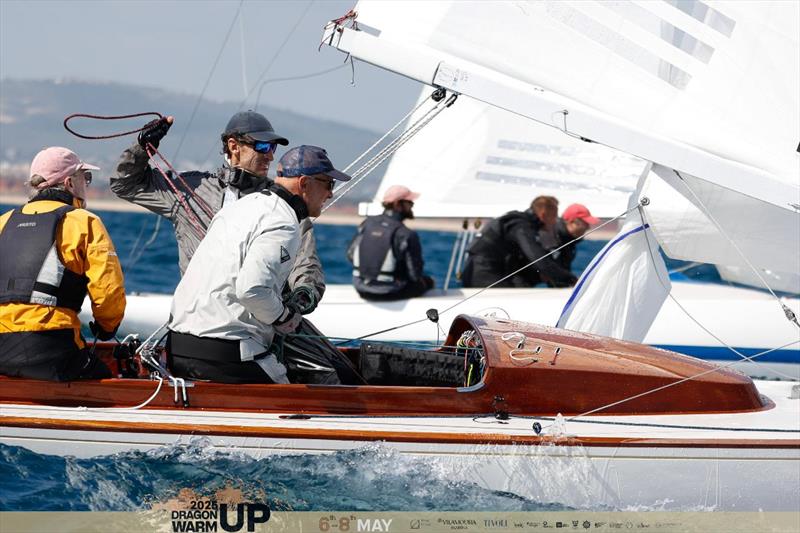 Debutant GBR375 - Dragon Warm-Up in Vilamoura - photo © Vilamoura Sailing
