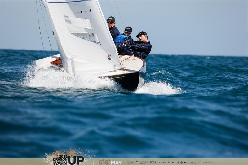 Blubottle GBR192 - Dragon Warm-Up in Vilamoura photo copyright Vilamoura Sailing taken at Vilamoura Sailing and featuring the Dragon class