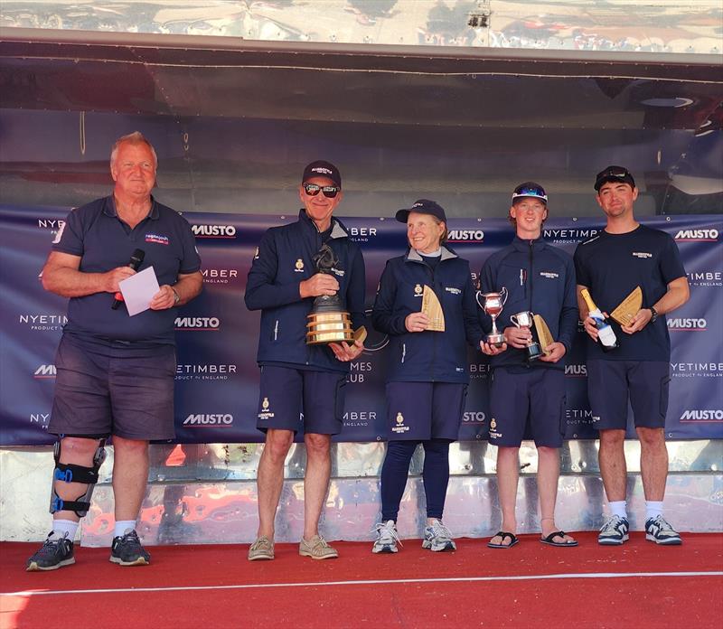 Bluebottle wins the Dragon South Coast Championship during the Royal Thames Yacht Club 250th Anniversary Regatta - photo © Emma York