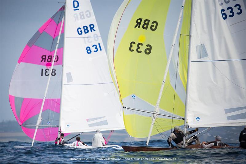 2025 Yanmar Dragon Gold Cup at Douarnenez photo copyright Manon Le Guen / Yanmar Dragon Gold Cup 2025 / Société des Régates de Douarnenez taken at Société des régates de Douarnenez and featuring the Dragon class