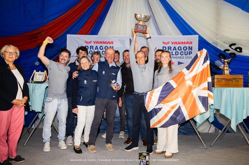 2025 Yanmar Dragon Gold Cup at Douarnenez photo copyright Manon Le Guen / Yanmar Dragon Gold Cup 2025 / Société des Régates de Douarnenez taken at Société des régates de Douarnenez and featuring the Dragon class