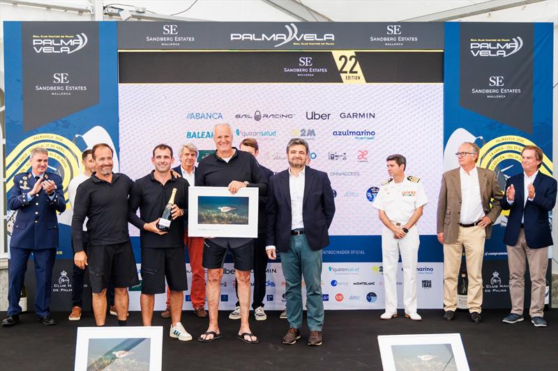 Jupiter wins the Dragon class - Sandberg PalmaVela Prize Giving - photo © Nico Martínez / Sandberg PalmaVela