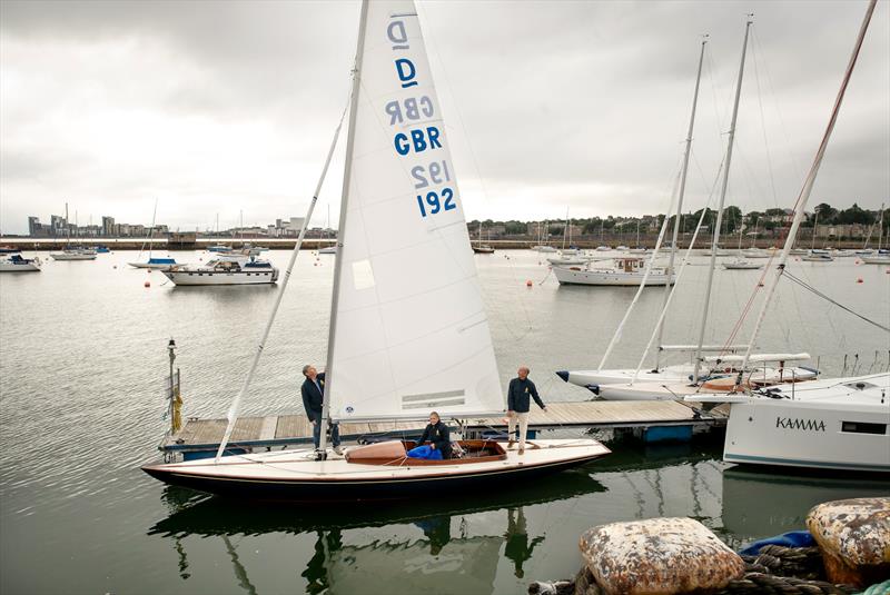 Julia and Graham Bailey with Bluebottle photo copyright Helen Pugh taken at  and featuring the Dragon class