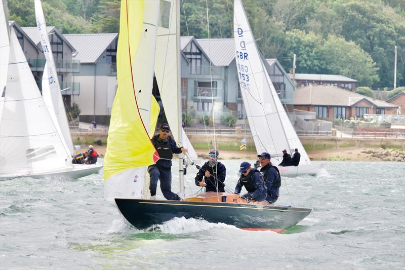 North Sails Cowes Week Day 4 photo copyright Tom Hicks / www.solentaction.com taken at Cowes Combined Clubs and featuring the Dragon class