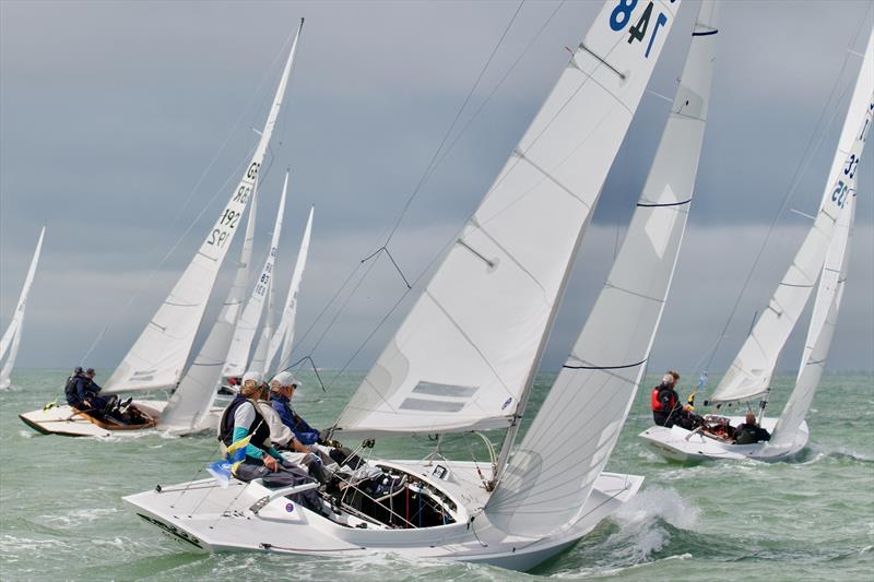 North Sails Cowes Week Day 4 photo copyright Tom Hicks / www.solentaction.com taken at Cowes Combined Clubs and featuring the Dragon class