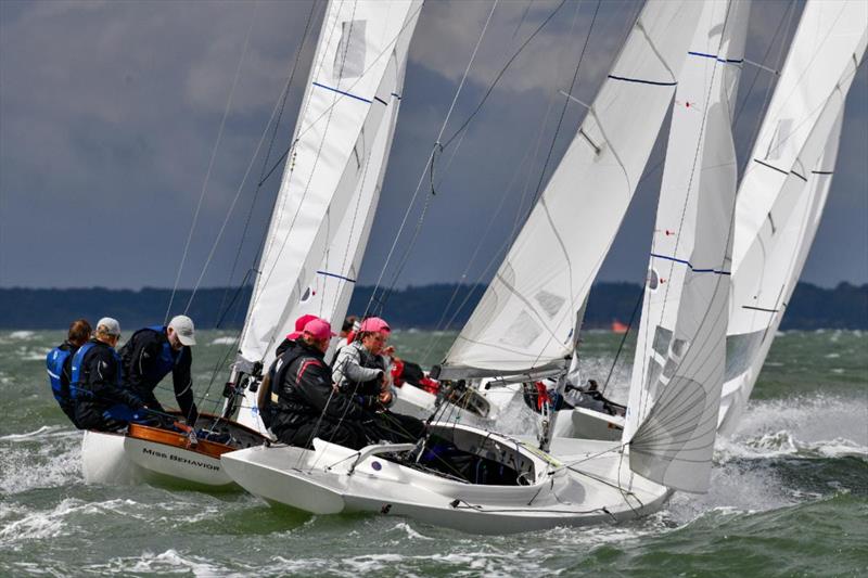 International Dragon Edinburgh Cup and UK Dragon Grand Prix 2026 - Day 3 photo copyright Rick Tomlinson taken at Royal Yacht Squadron and featuring the Dragon class