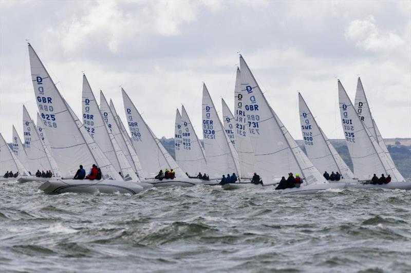 International Dragon Edinburgh Cup and UK Dragon Grand Prix 2026 - Day 3 photo copyright Rick Tomlinson taken at Royal Yacht Squadron and featuring the Dragon class