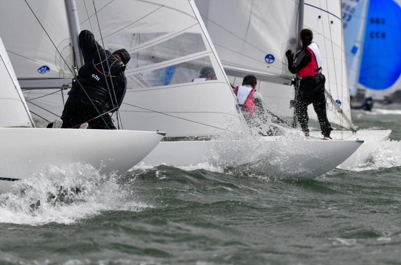 International Dragon Edinburgh Cup and UK Dragon Grand Prix 2026 - Day 3 photo copyright Rick Tomlinson taken at Royal Yacht Squadron and featuring the Dragon class