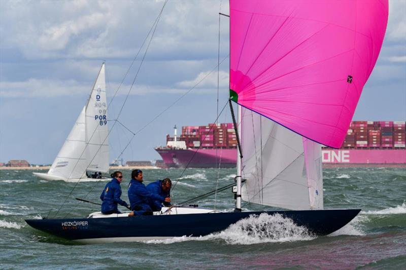 International Dragon Edinburgh Cup and UK Dragon Grand Prix 2026 - Day 3 photo copyright Rick Tomlinson taken at Royal Yacht Squadron and featuring the Dragon class
