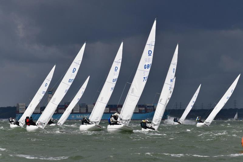 International Dragon Edinburgh Cup and UK Dragon Grand Prix 2026 - Day 3 photo copyright Rick Tomlinson taken at Royal Yacht Squadron and featuring the Dragon class