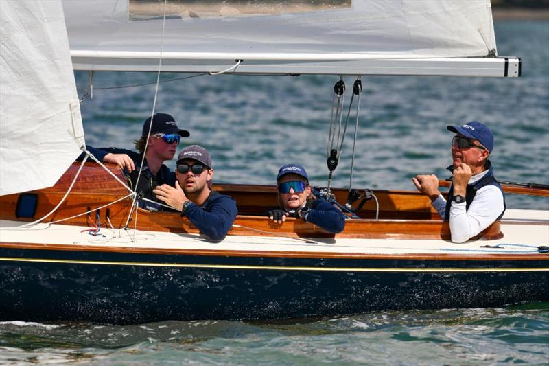GBR192 Bluebottle - L-R Killian Boag, Will Bedford, Julia and Graham Bailey - International Dragon Edinburgh Cup and UK Dragon Grand Prix 2026 final day - photo © Rick Tomlinson