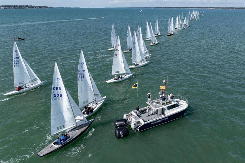International Dragon Edinburgh Cup and UK Dragon Grand Prix 2026 final day photo copyright Rick Tomlinson taken at Royal Yacht Squadron and featuring the Dragon class
