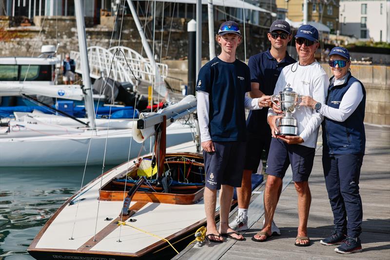 Bluebottle wins the Dragon Edinburgh Cup at the Royal Yacht Squadron - photo © Paul Wyeth