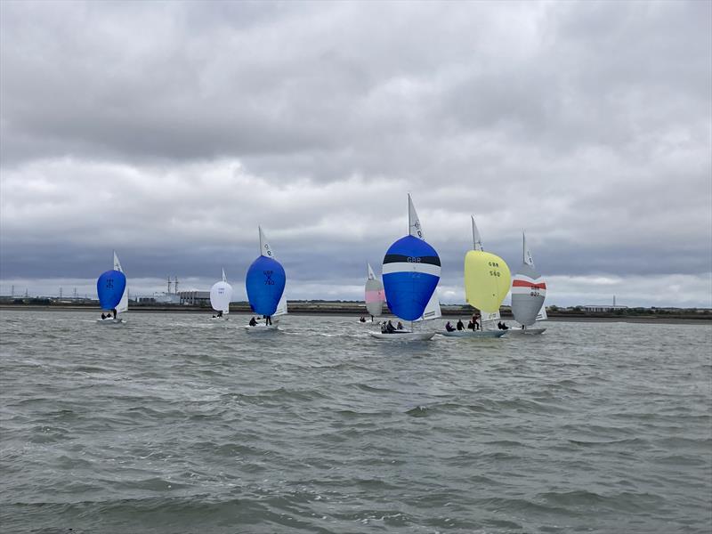 Dragon East Coast Championship 2026 on the Medway - photo © Catherine Gore