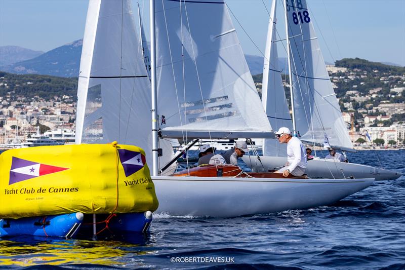 Dragons at the 48th Régates Royales photo copyright Robert Deaves / www.robertdeaves.uk taken at Yacht Club de Cannes and featuring the Dragon class