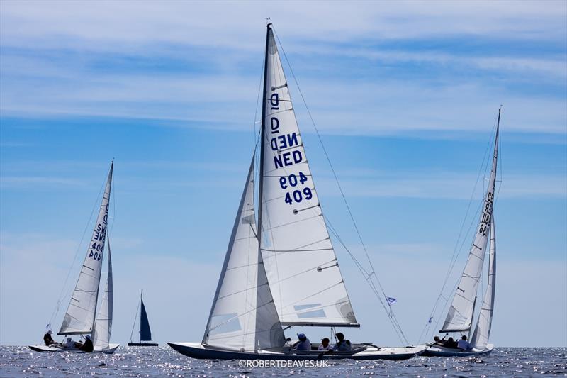 Dragons at the 48th Régates Royales photo copyright Robert Deaves / www.robertdeaves.uk taken at Yacht Club de Cannes and featuring the Dragon class