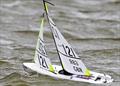 Craig Richards' boat in action, superbly trimmed - DF65 National Championship at Barton's Point &copy; Dave Budden