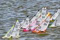Just after a start - DF65 National Championship at Barton's Point &copy; Dave Budden