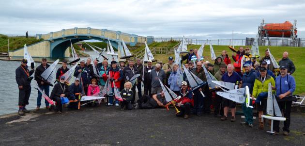 Dragon Force 65 National Championships at Fleetwood photo copyright Sue Brown taken at Fleetwood Model Yacht Club and featuring the  class