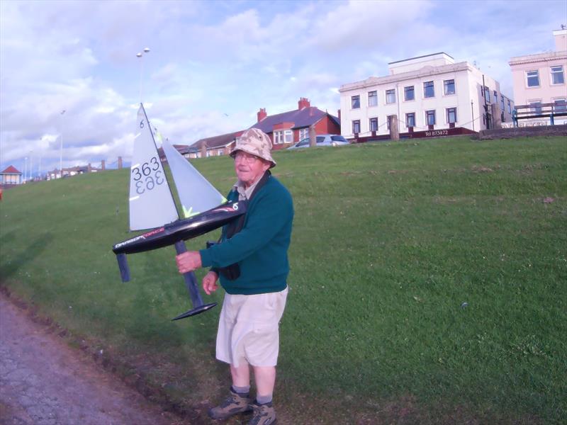 Dragon Force 65 Wednesday racing at Fleetwood photo copyright Tony Wilson taken at Fleetwood Model Yacht Club and featuring the RG65 class