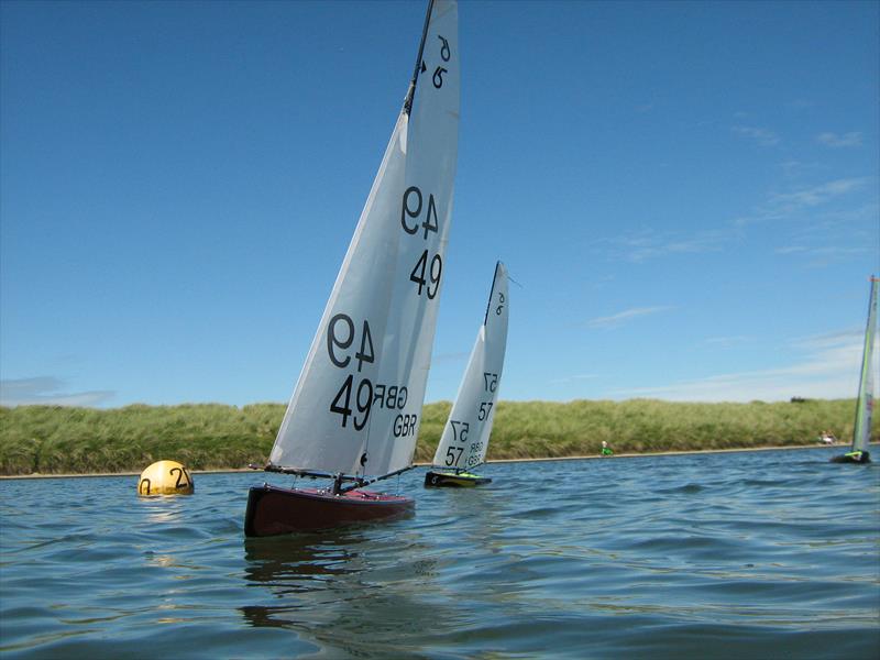 Dragon Force 65 Saturday Summer Series 4 at Fleetwood photo copyright Tony Wilson taken at Fleetwood Model Yacht Club and featuring the RG65 class