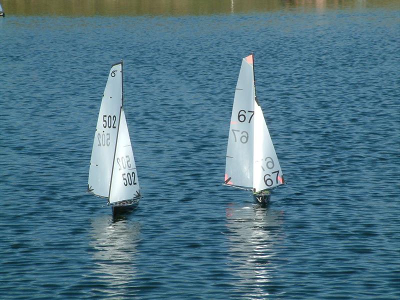 Dragon Force 65 Saturday Summer Series final day photo copyright Tony Wilson taken at Fleetwood Model Yacht Club and featuring the RG65 class